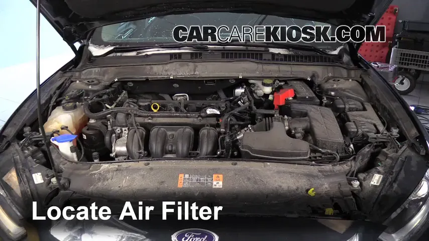 2014 Ford Fusion SE 2.5L 4 Cyl. Filtro de aire (motor) Cambio